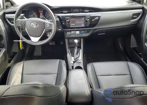 2015 Toyota Corolla L z USA, uszkodzony, nr VIN 2T1BURHE8FC448969